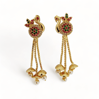 Opal Touch - Enchanted Topaz Sparkle Earrings - Earrings