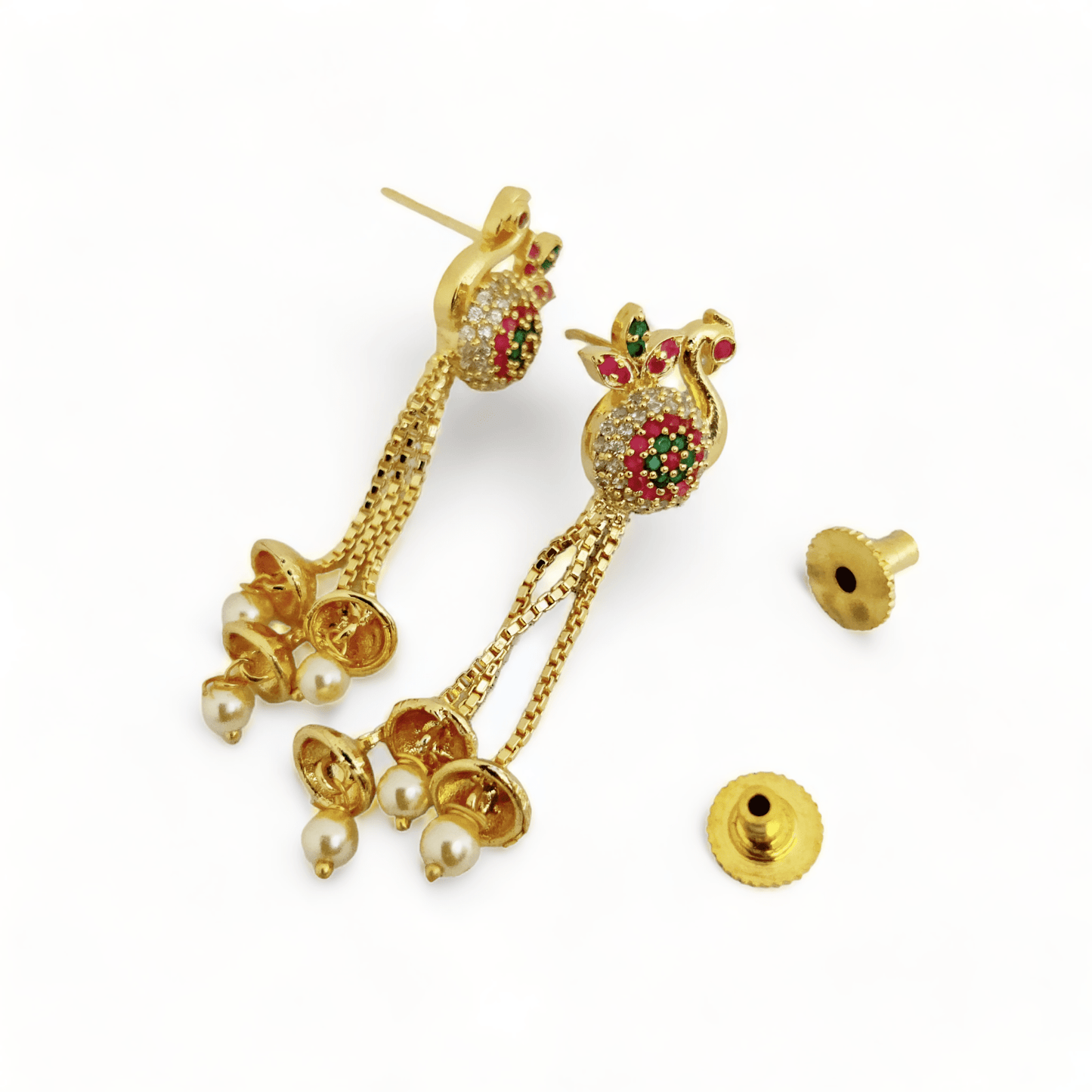 Opal Touch - Enchanted Topaz Sparkle Earrings - Earrings