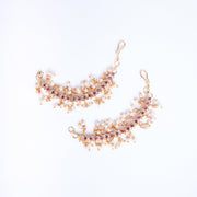 Opal Touch - Enchanting Pearl Alloy Ear Chain - Ear chain (Matil)