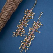 Opal Touch - Enchanting Pearl Alloy Ear Chain - Ear chain (Matil)