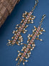 Opal Touch - Enchanting Pearl Alloy Ear Chain - Ear chain (Matil)