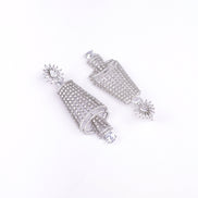 Opal Touch - Enchanting Rhodium Earrings - Earrings
