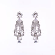 Opal Touch - Enchanting Rhodium Earrings - Earrings