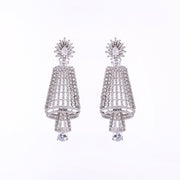 Opal Touch - Enchanting Rhodium Earrings - Earrings