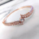 Opal Touch - Enchanting White Rose Gold Bracelet - Bracelets