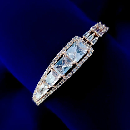 Opal Touch - Enchanting White Rose Gold Bracelet - Bracelets