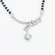 Eternal Bond Rhodium Mangalsutra - Opal Touch