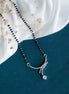Mangalsutra - Eternal Bond Rhodium Mangalsutra - Opal Touch