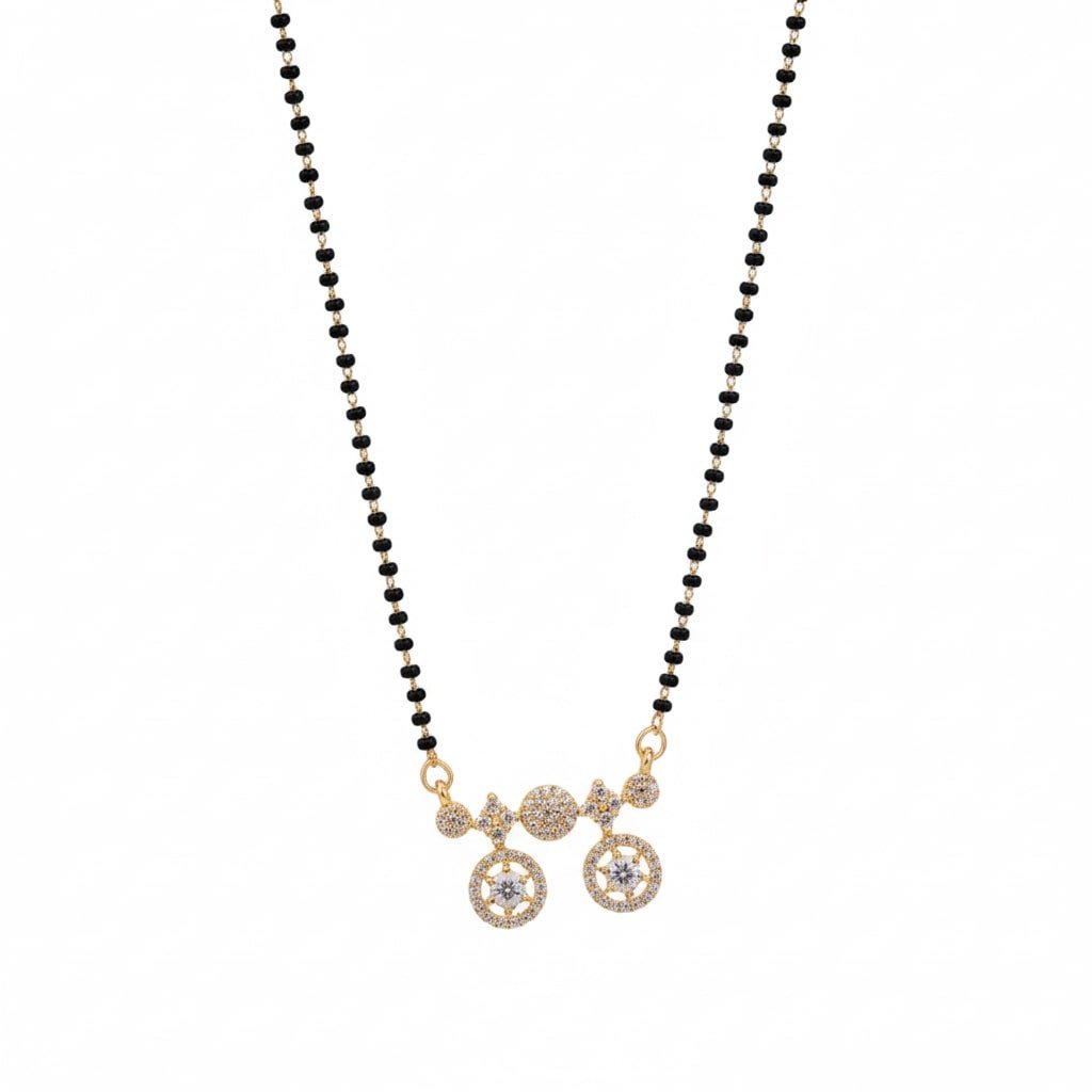 Eternal Glow Mangalsutra - Opal Touch