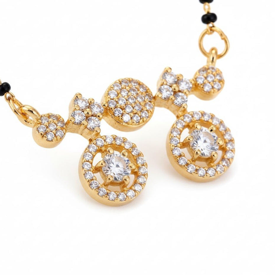 Eternal Glow Mangalsutra - Opal Touch