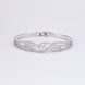 Bracelet - Eternity Spark Rhodium Plated Bracelet - Opal Touch