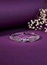 Bracelet - Eternity Spark Rhodium Plated Bracelet - Opal Touch