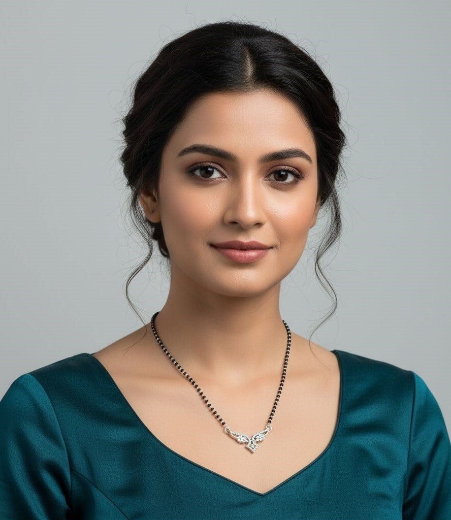 Ethereal Charm Mangalsutra - Opal Touch