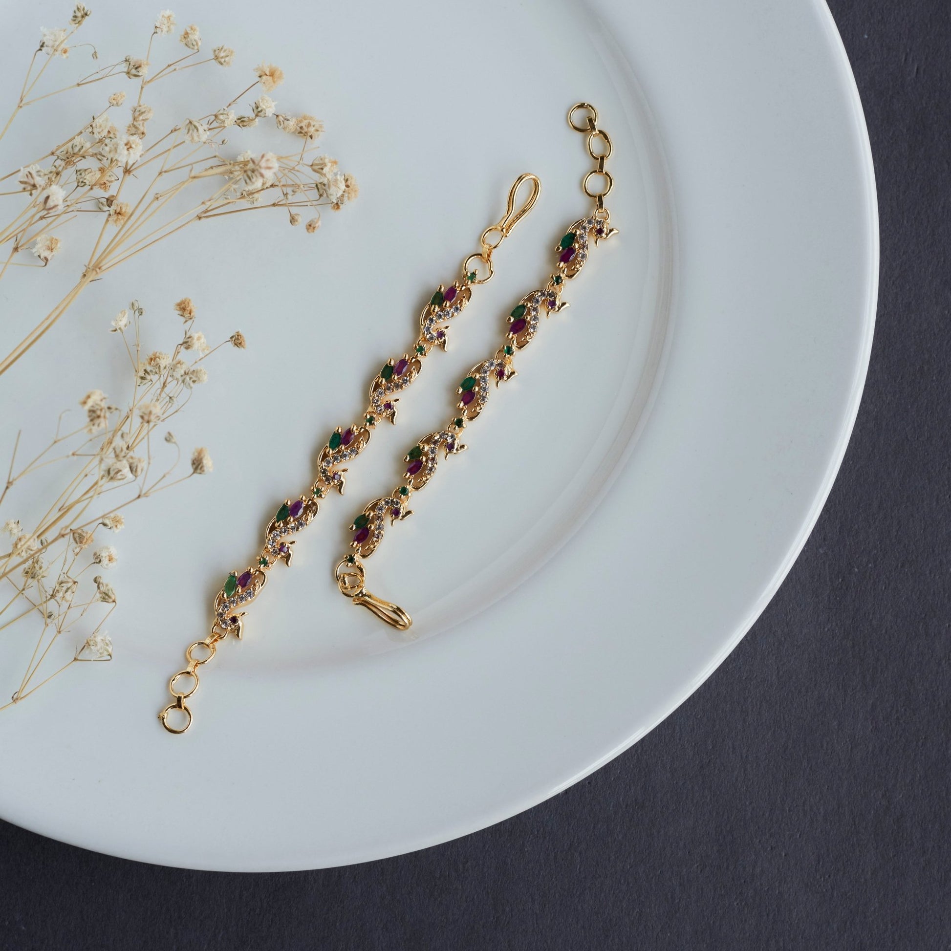 Matil - Ethereal Floral Golden Matil - Opal Touch