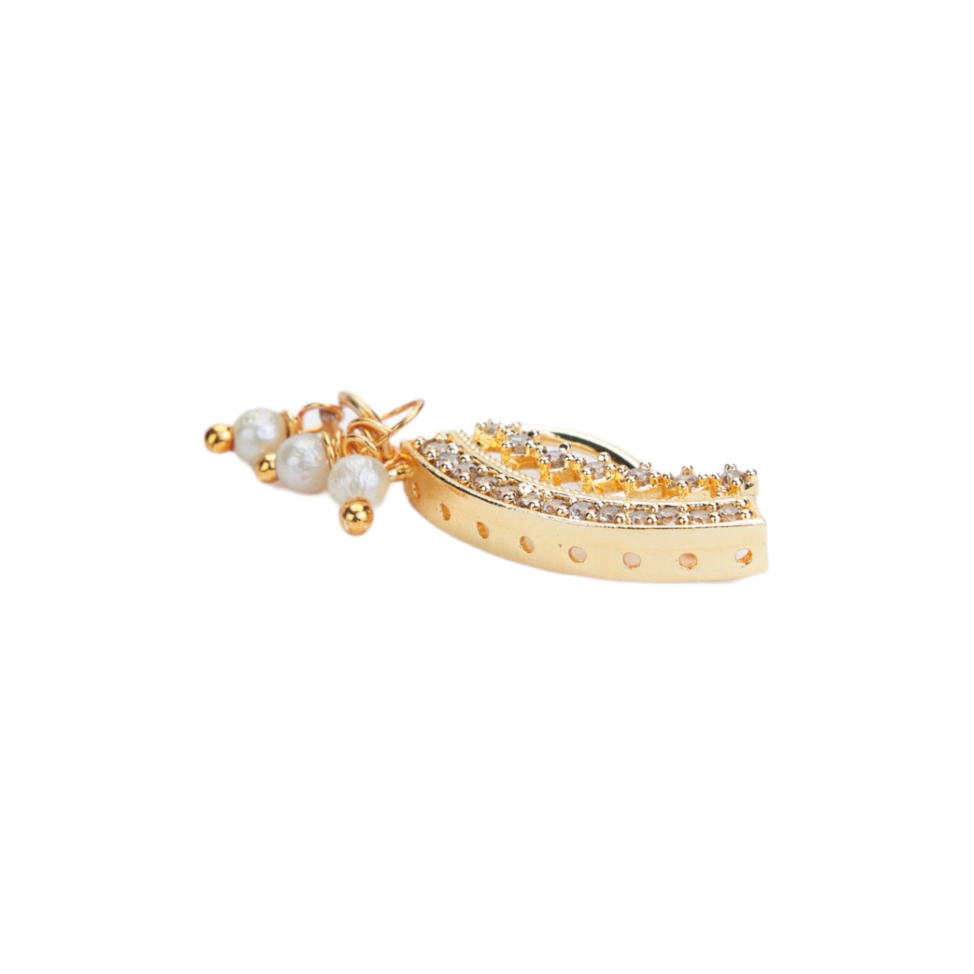 Opal Touch - Ethereal Gleam Opal Nose Pin - Nose Pin