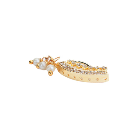Opal Touch - Ethereal Gleam Opal Nose Pin - Nose Pin