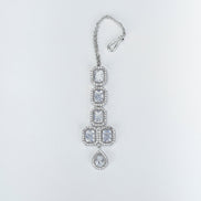 Opal Touch - Ethereal Rohdium Elegance Necklace - Necklace