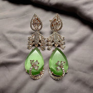 Opal Touch - Ethereal Whisper Rose Gold Earrings - Earrings
