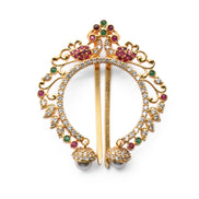 Exquisite Artistry Red White Juda Pin - Opal Touch