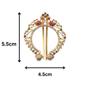 Exquisite Artistry Red White Juda Pin - Opal Touch