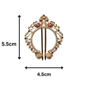 Exquisite Artistry Red White Juda Pin - Opal Touch