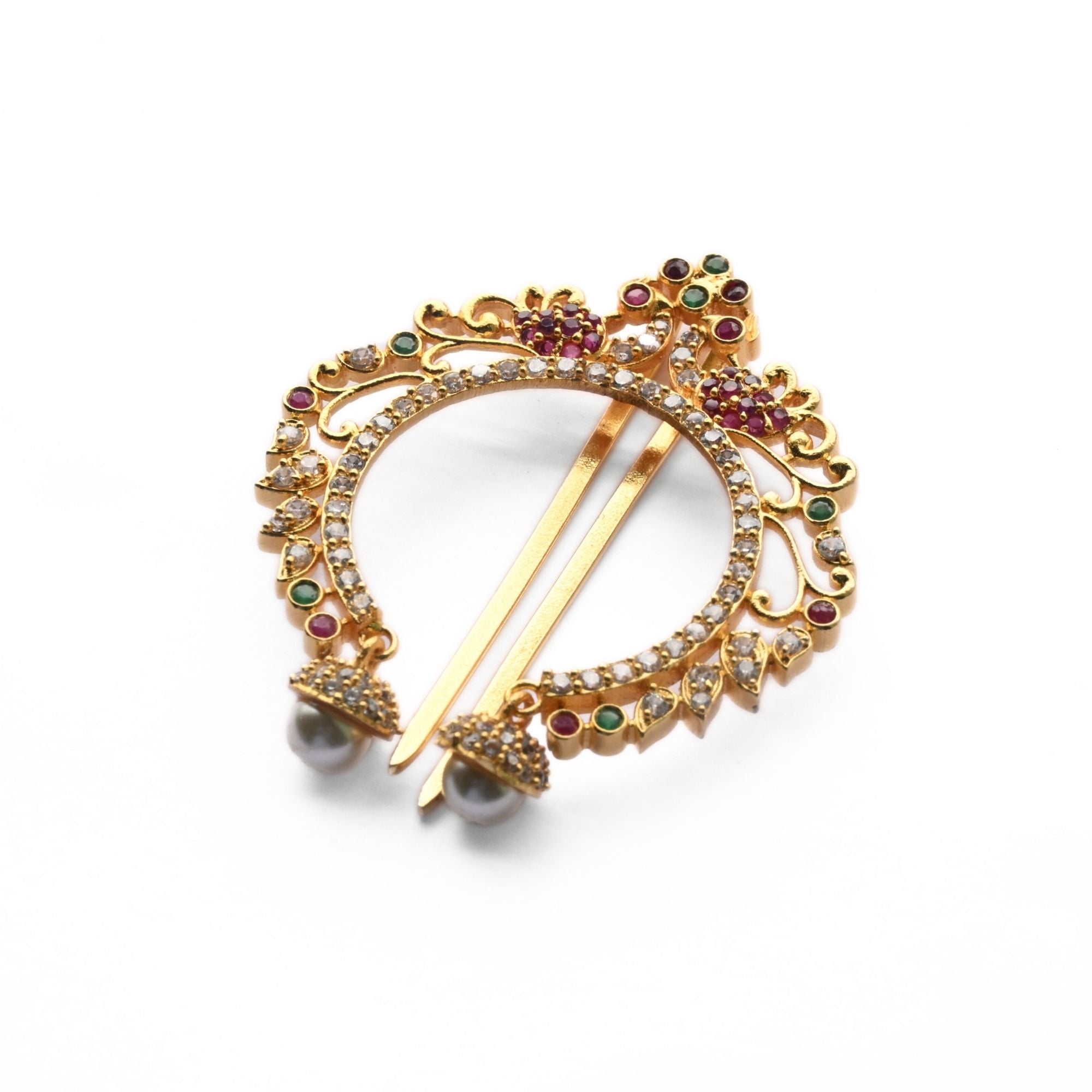 Exquisite Artistry Red White Juda Pin - Opal Touch