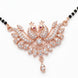 Exquisite Rose Gold Peacock Mangalsutra - Opal Touch