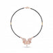 Fashionable Rose Gold Peacock Mangalsutra - Opal Touch