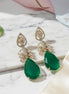 Fiery Passion Drops Earrings - Opal Touch
