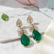Fiery Passion Drops Earrings - Opal Touch