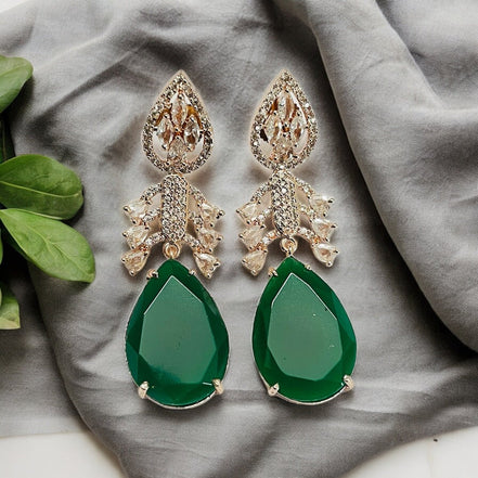 Earrings - Fiery Passion Drops Earrings - Opal Touch