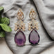 Earrings - Fiery Passion Drops Earrings - Opal Touch
