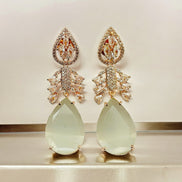 Earrings - Fiery Passion Drops Earrings - Opal Touch
