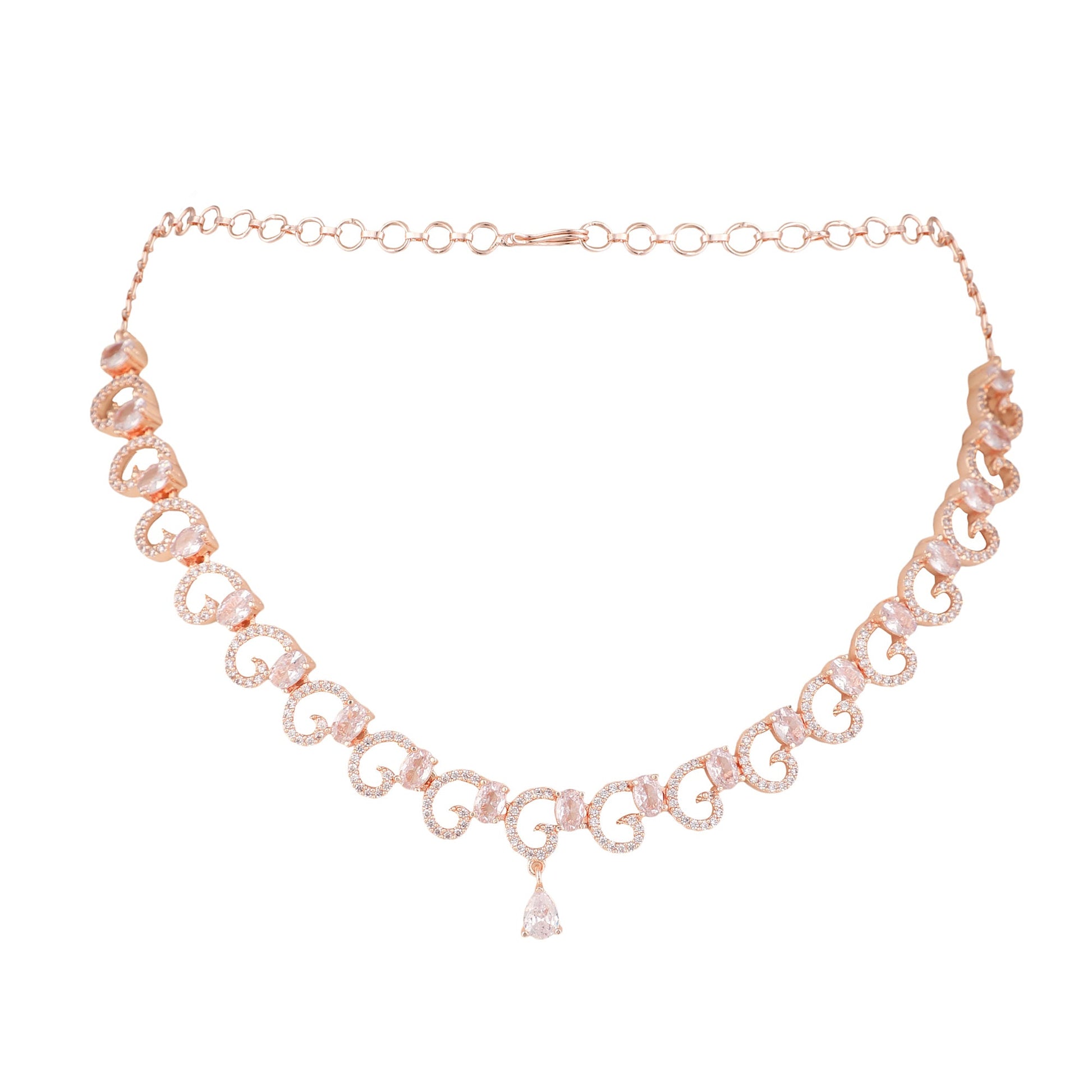 Opal Touch - Fine Infinity Necklace -
