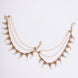 Kaan Chain - Floral Antique Hair Chain - Opal Touch