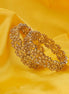 Bangles - Floral Cascade Mehendi Plated Bangles - Opal Touch