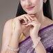 Bangles - Floral Cascade Rose Gold Plated Bangles - Opal Touch