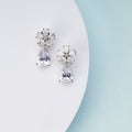 Earrings - Floral Encanted Dewdrops - Opal Touch