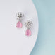 Earrings - Floral Encanted Dewdrops - Opal Touch
