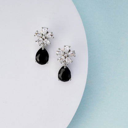 Earrings - Floral Encanted Dewdrops - Opal Touch