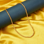 Chain - Floral Enchanted Gold Plated Chain - Opal Touch