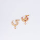 Nose Pin - Floral Gold Plated Combo Nose Pins - Opal Touch