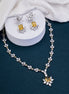 Necklace - Floral Majesty Necklace Set - Opal Touch