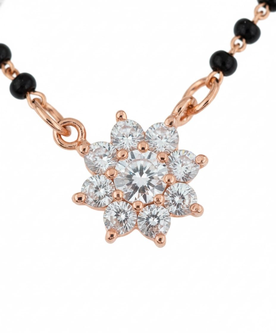 Floral Whisper Mangalsutra - Opal Touch