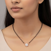 Floral Whisper Mangalsutra - Opal Touch