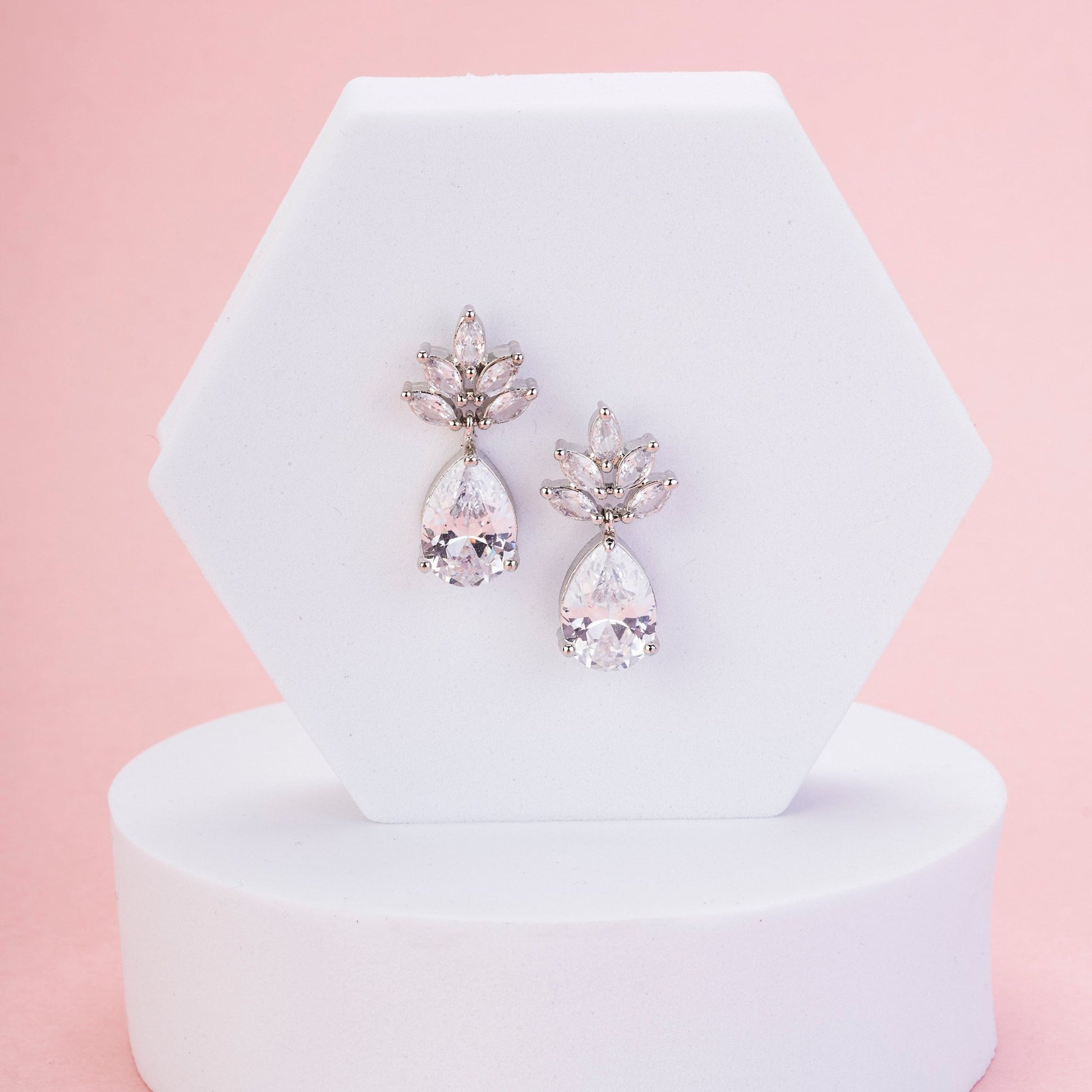 Earrings - Forest Dewdrops - Opal Touch