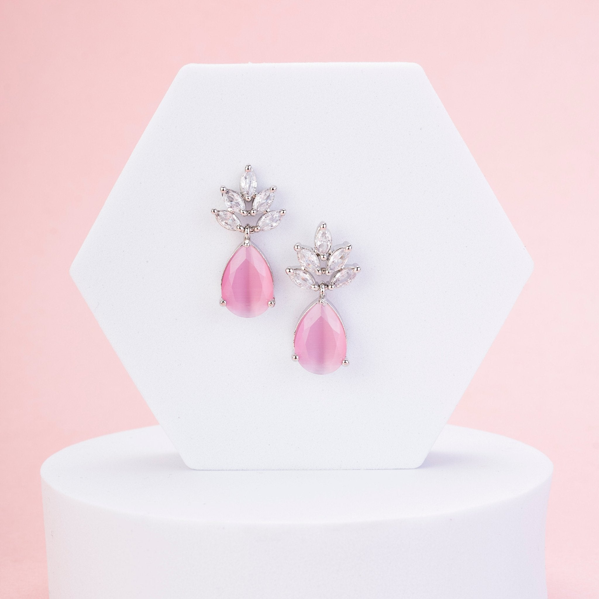 Earrings - Forest Dewdrops - Opal Touch