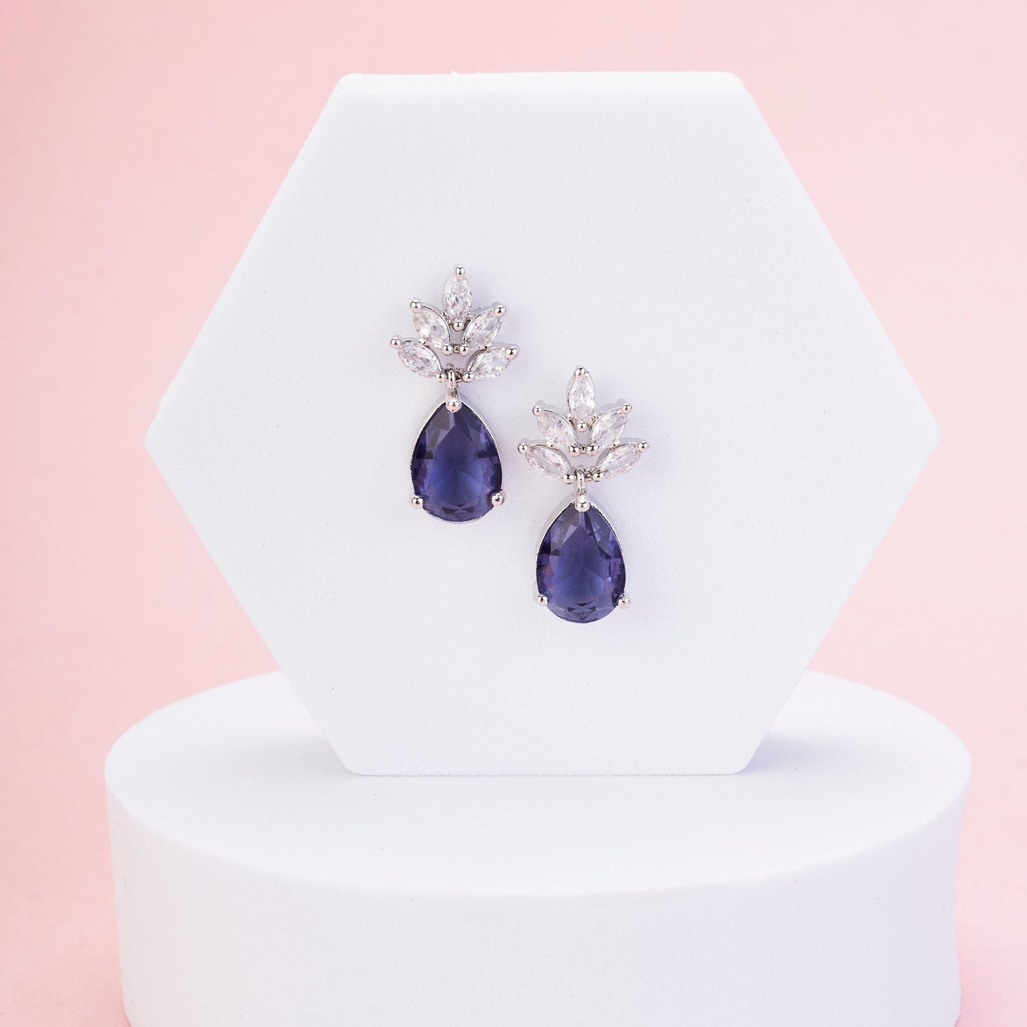 Earrings - Forest Dewdrops - Opal Touch