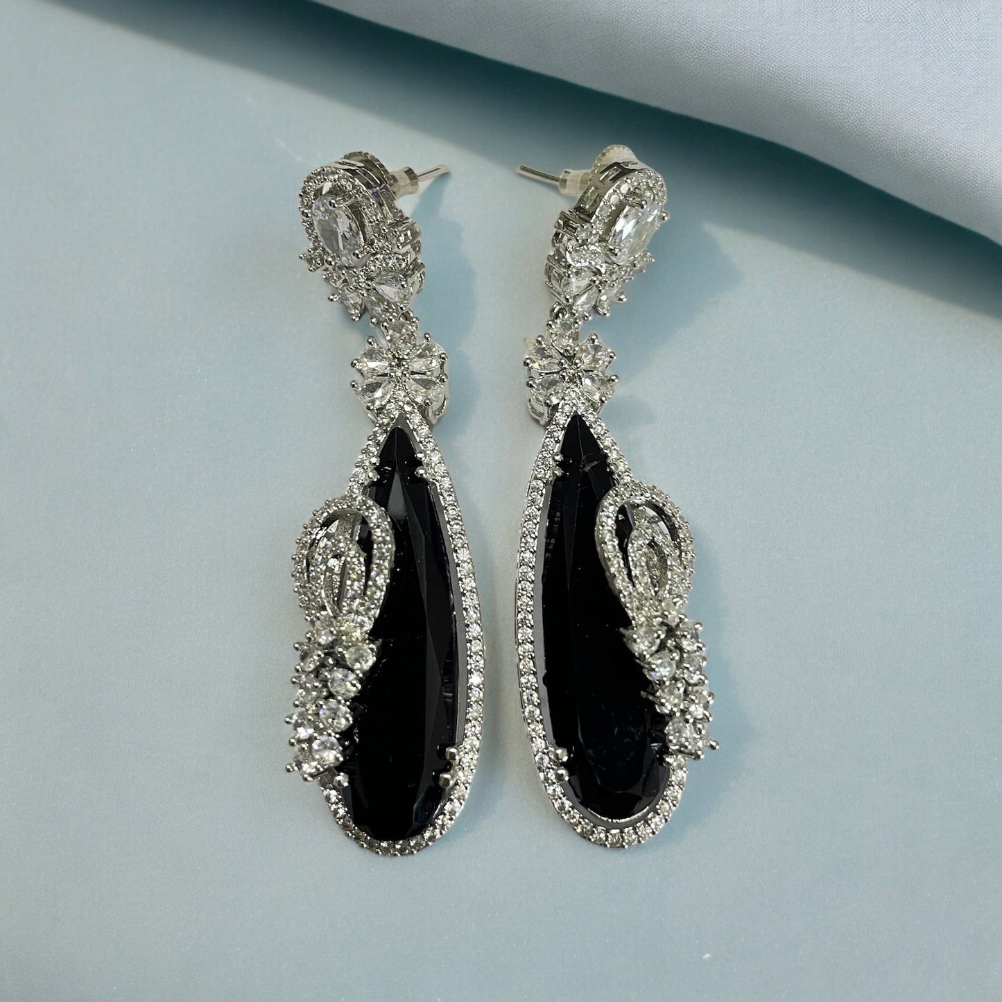 Earrings - Forest Enchantment Rhodium Earrings - Opal Touch