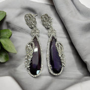 Earrings - Forest Enchantment Rhodium Earrings - Opal Touch